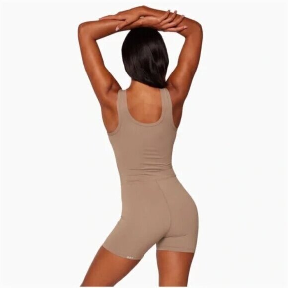 SET ACTIVE SPORTBODY® SHORTYSUIT ROMPER DUNE SIZE S - Picture 2 of 7